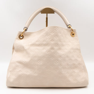 Artsy MM Monogram Empreinte White