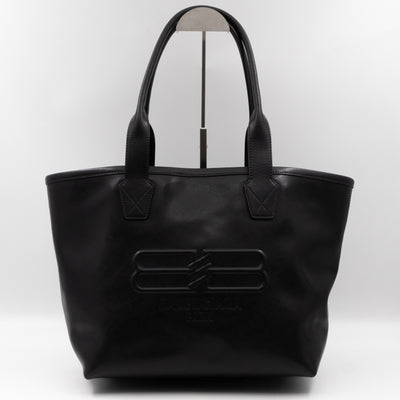BB Icon Tote Black Leather