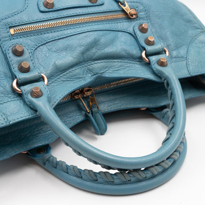 Classic City Light Blue Leather