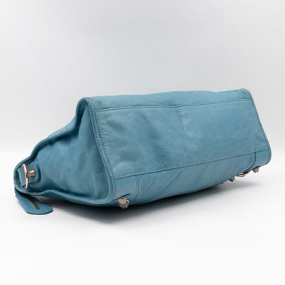 Classic City Light Blue Leather