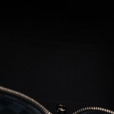 Keepall 55 Bandouliere Damier Cobalt