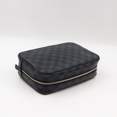Toilet Pouch GM Damier Cobalt
