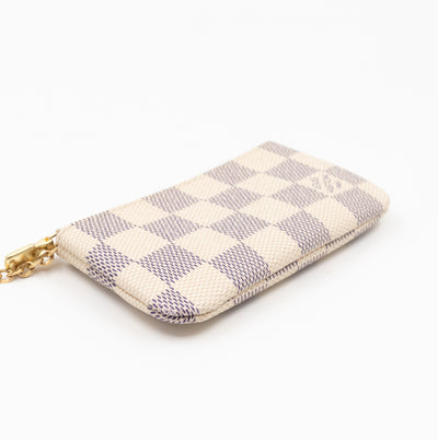 Key Pouch Damier Azur