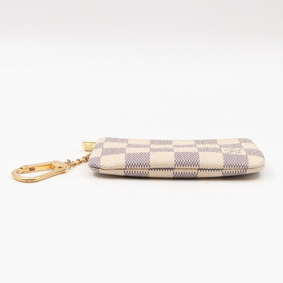 Key Pouch Damier Azur