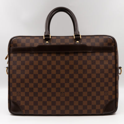 Porte Documents Voyage GM Briefcase Damier Ebene