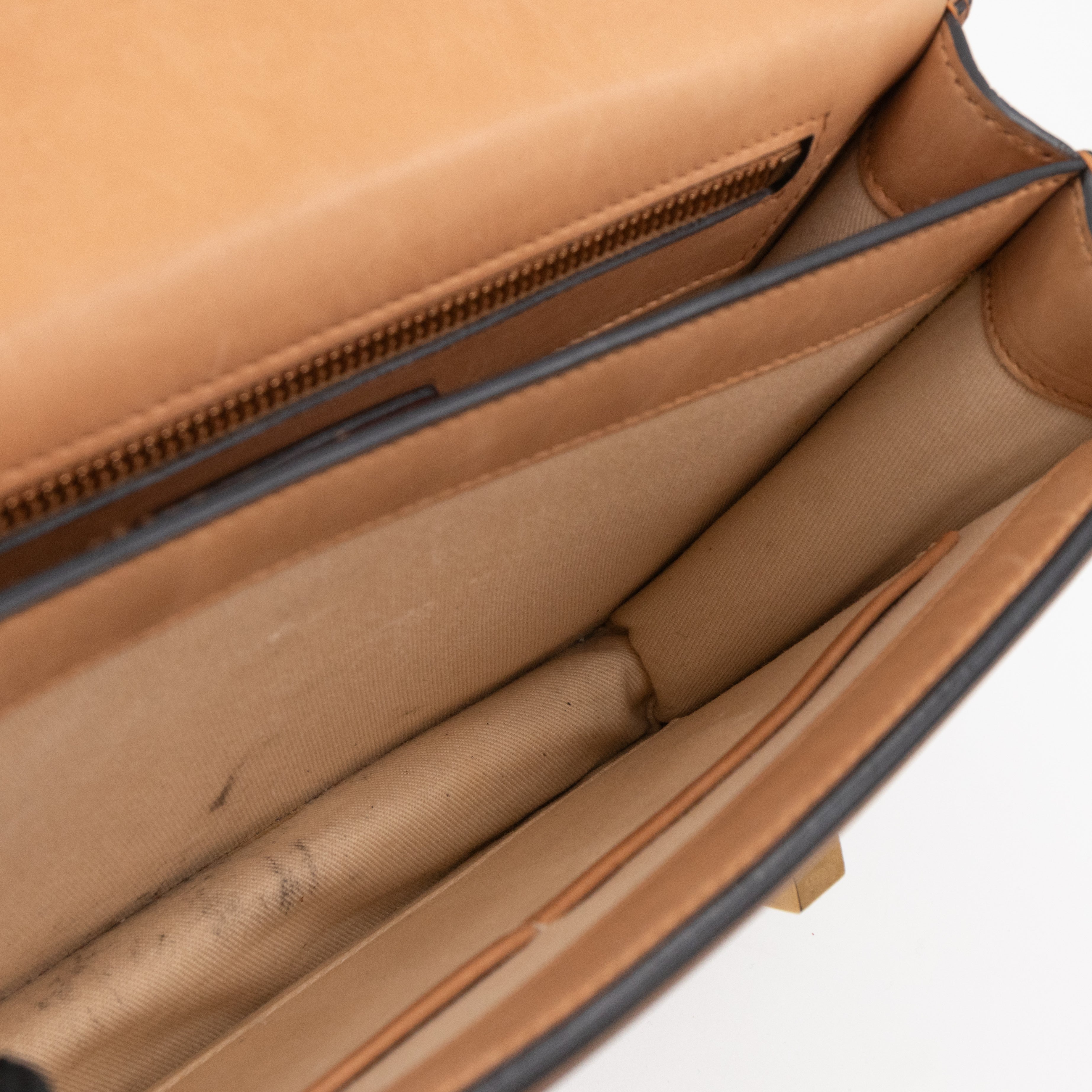 Uptown Crossbody Bag Brown Leather