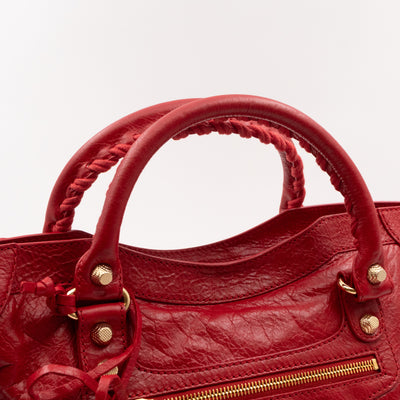 Classic City Red Leather