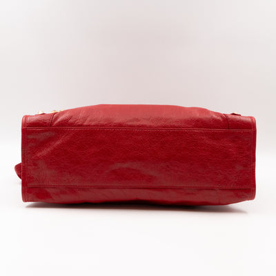 Classic City Red Leather