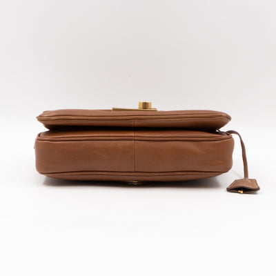 Sound Crossbody Bag Brown Leather