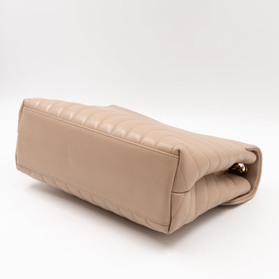 Loulou Medium Beige Leather