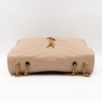 Loulou Medium Beige Leather