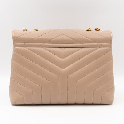Loulou Medium Beige Leather