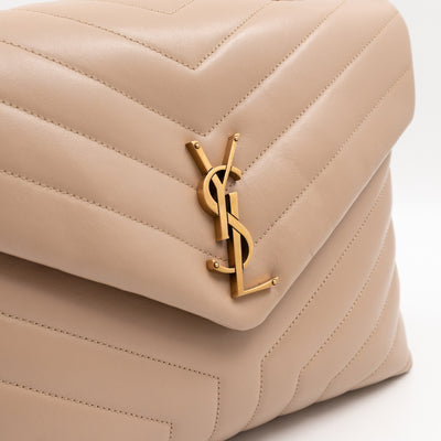 Loulou Medium Beige Leather