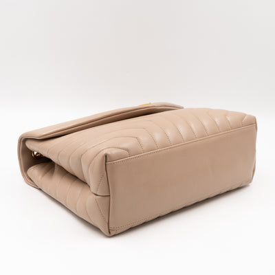 Loulou Medium Beige Leather