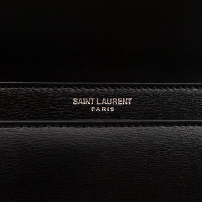 Sunset Medium Black Smooth Leather