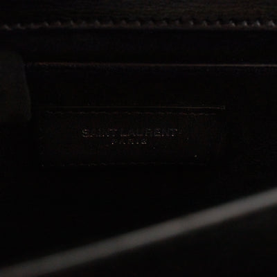 Sunset Medium Black Smooth Leather