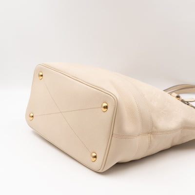 Citadine PM Monogram Empreinte Ivory White