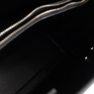 Sac de Jour Small Croc Black Embossed Leather