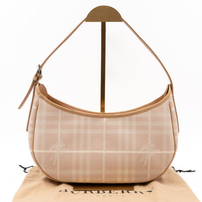 Shoulder Pouch Pink Haymarket Check
