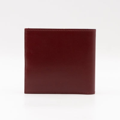 MC2 Bi-Fold Wallet Burgundy Leather