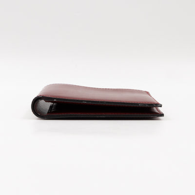 MC2 Bi-Fold Wallet Burgundy Leather