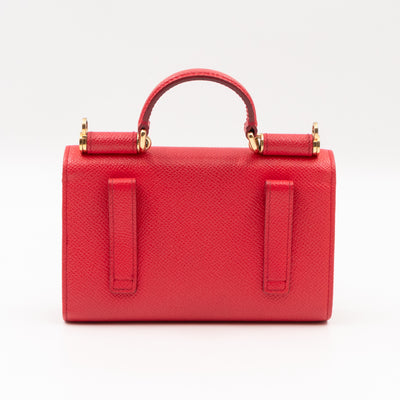 Sicily Von Belt Bag with Crystal Chain Pink Leather
