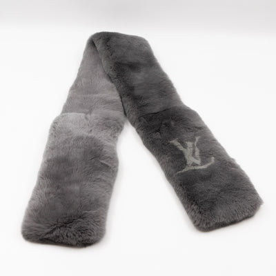 Rex Rabbit Grey Scarf Muffler