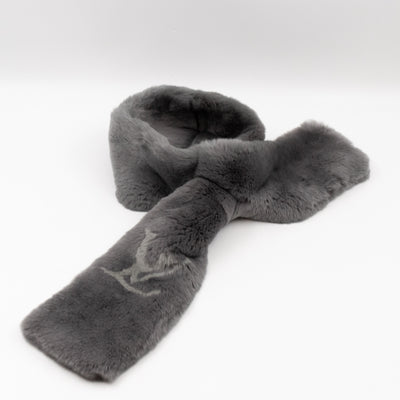Rex Rabbit Grey Scarf Muffler
