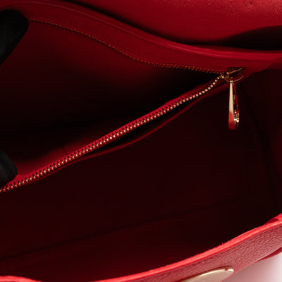Bayswater Red Leather