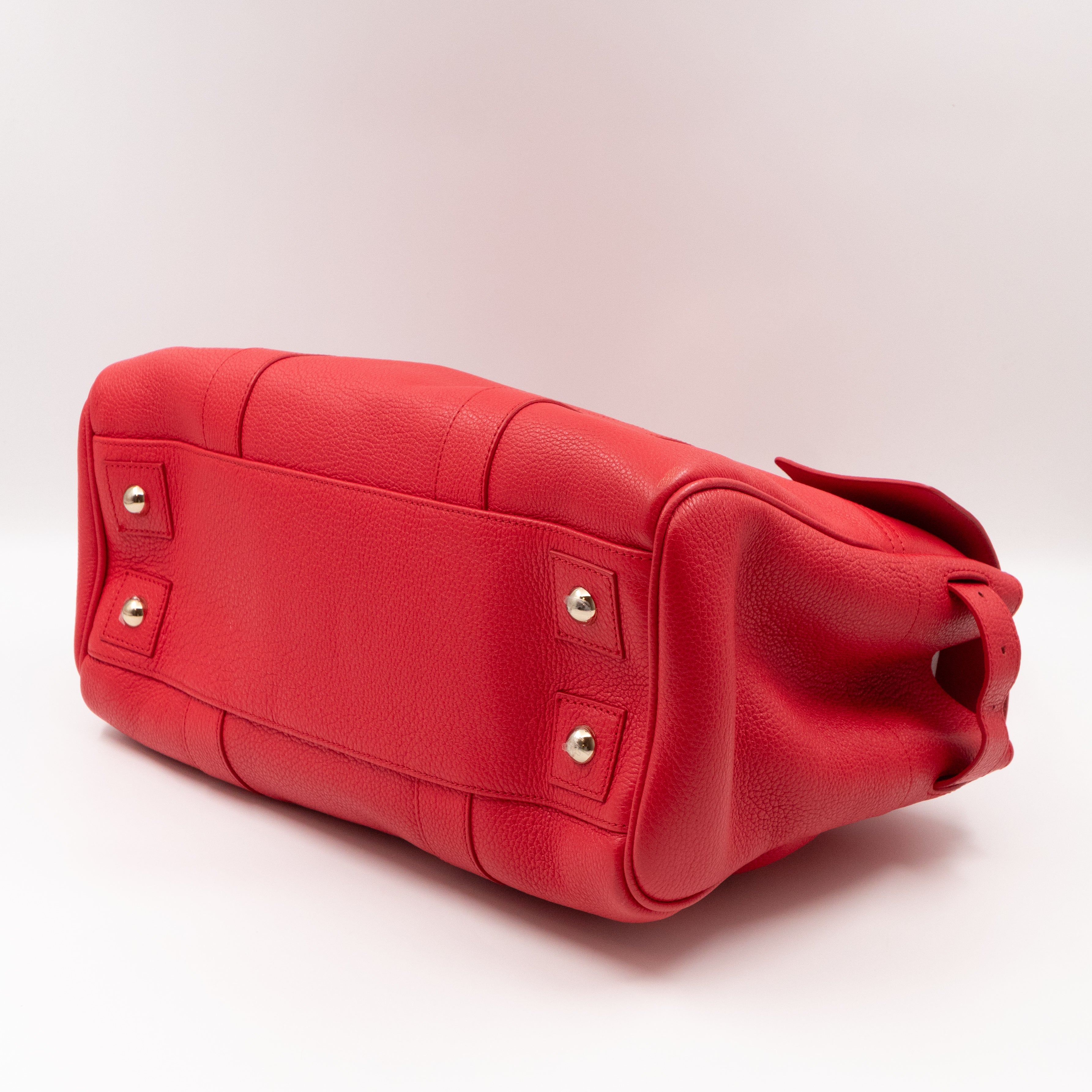 Bayswater Red Leather
