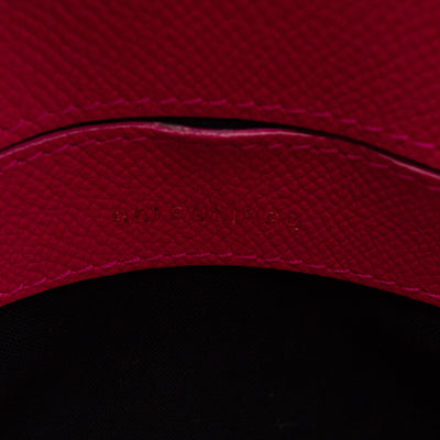 Ville XXS Top Handle Bag Fuchsia Grained Calfskin