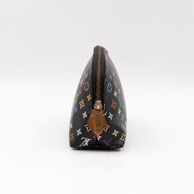 Cosmetic Pouch PM Multicolore Black
