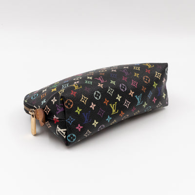 Cosmetic Pouch PM Multicolore Black