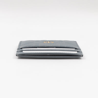 Caro Freesia Card Holder Cloud Blue Leather