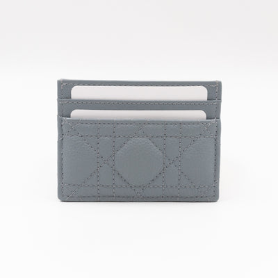 Caro Freesia Card Holder Cloud Blue Leather