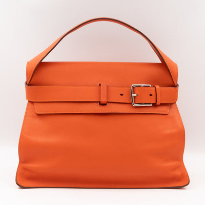 Etribelt Bag Orange Evergrain Calfskin Leather
