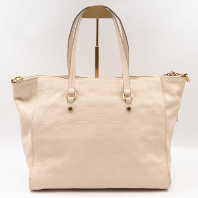 Lumineuse PM Monogram Empreinte White