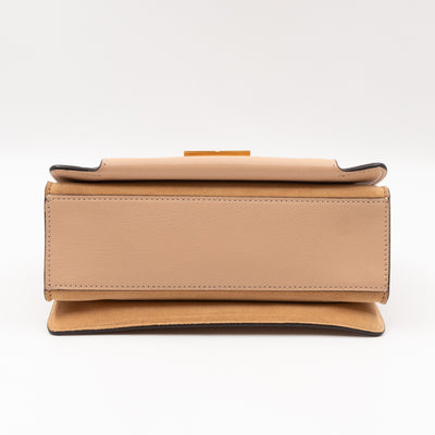 GV3 Small Crossbody Bag Beige Leather