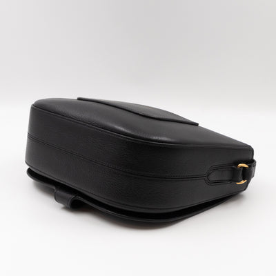 Tenby Crossbody Bag Black Calfskin Leather