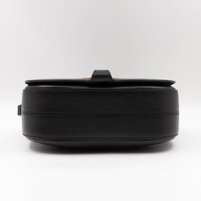 Tenby Crossbody Bag Black Calfskin Leather
