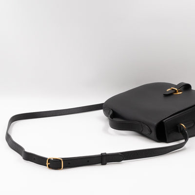 Tenby Crossbody Bag Black Calfskin Leather