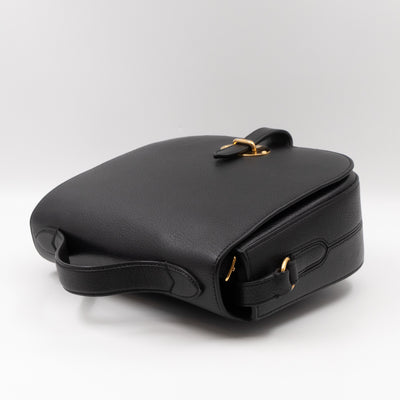 Tenby Crossbody Bag Black Calfskin Leather