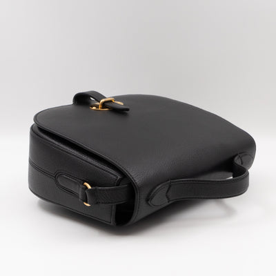 Tenby Crossbody Bag Black Calfskin Leather
