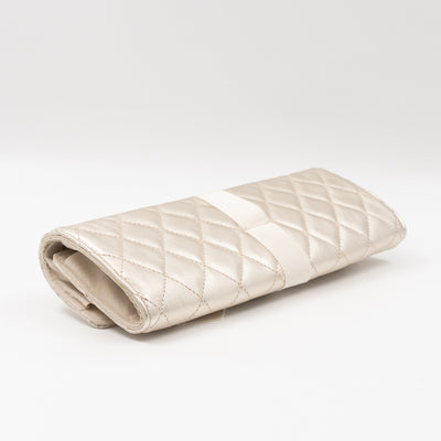 2.55 Jewelry Case Clutch Silver
