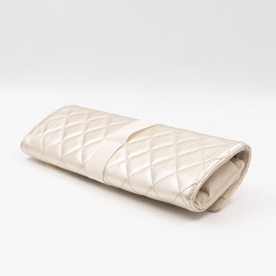 2.55 Jewelry Case Clutch Silver