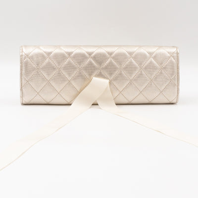 2.55 Jewelry Case Clutch Silver