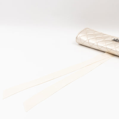 2.55 Jewelry Case Clutch Silver
