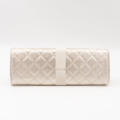 2.55 Jewelry Case Clutch Silver