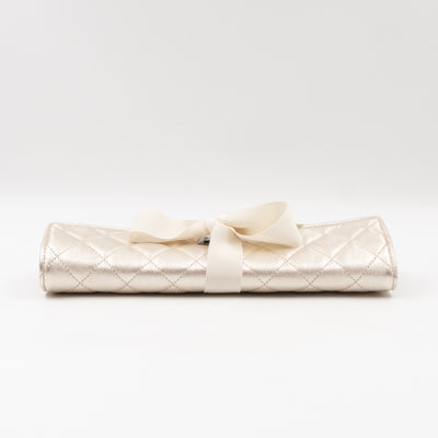 2.55 Jewelry Case Clutch Silver