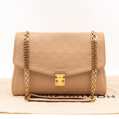 Saint Germain MM Monogram Empreinte Beige